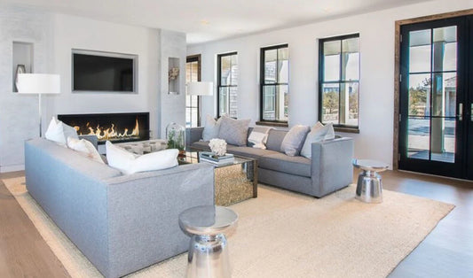 5 Living Room Ideas For Ethanol Fireplaces with TV Above