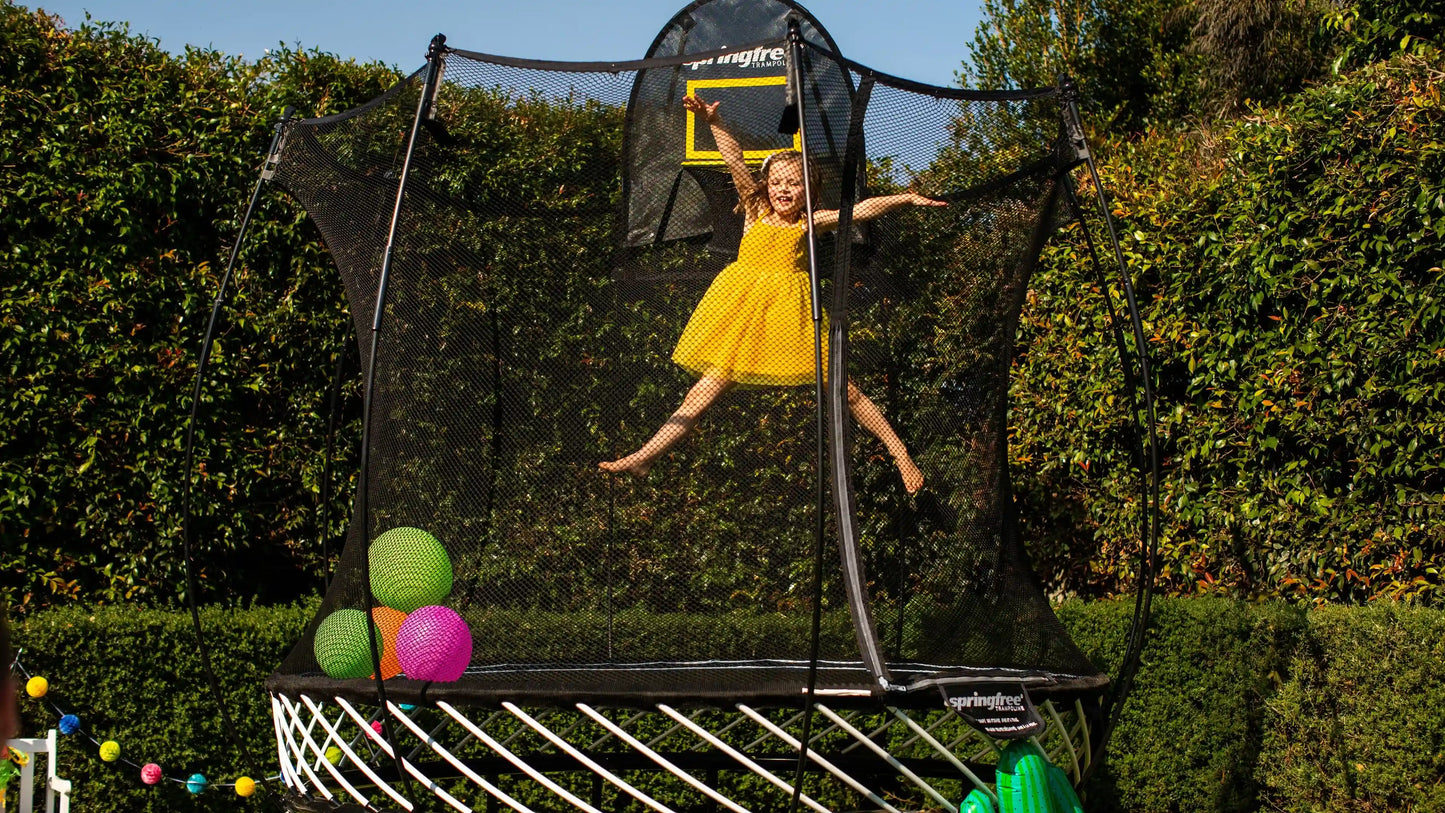 Compact Round Trampoline