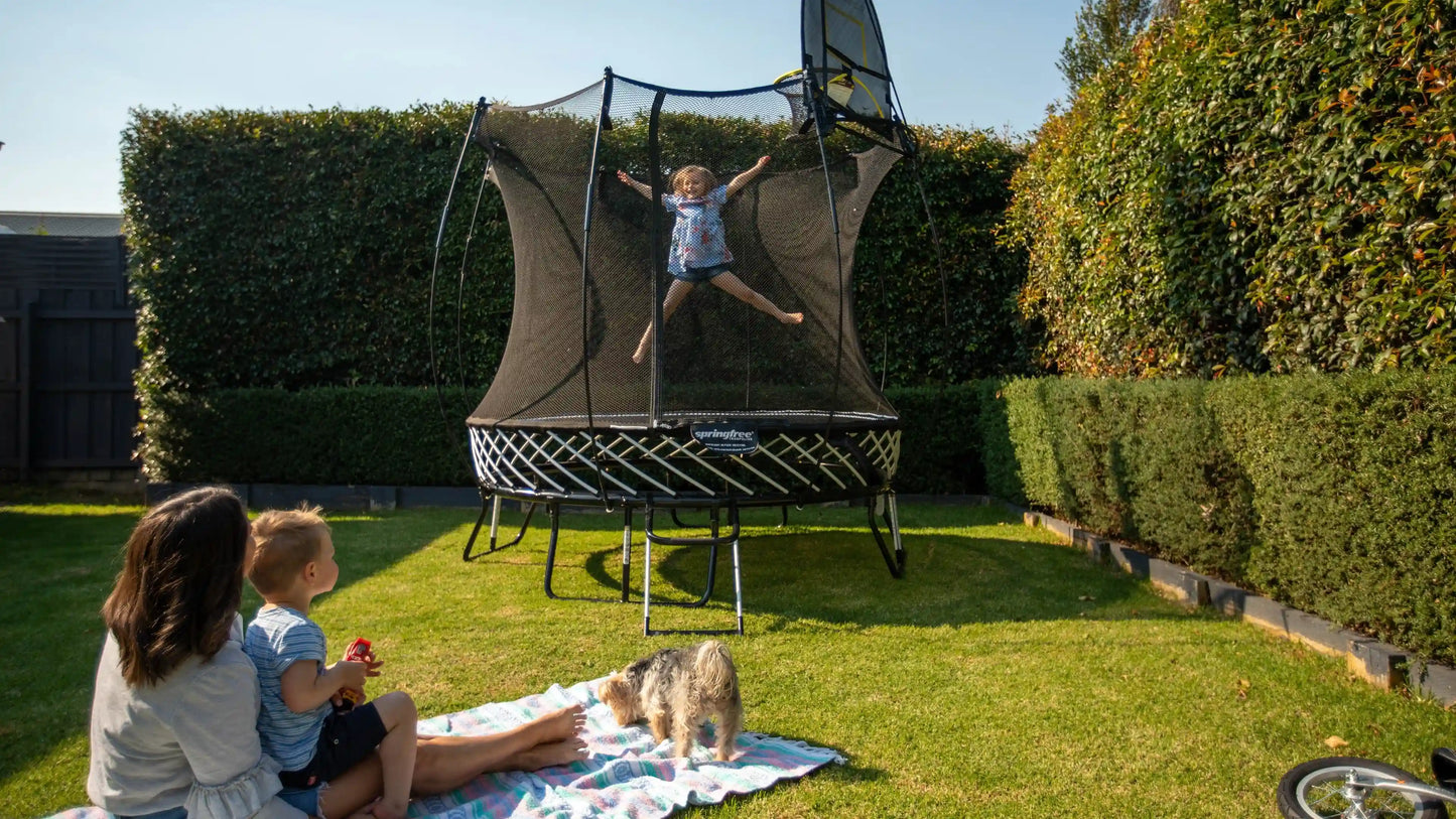 Compact Round Trampoline